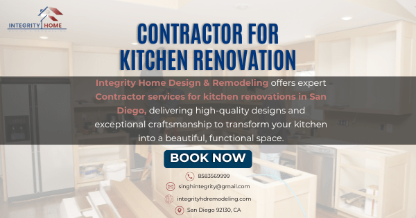 Contractor for Kitchen Renovation